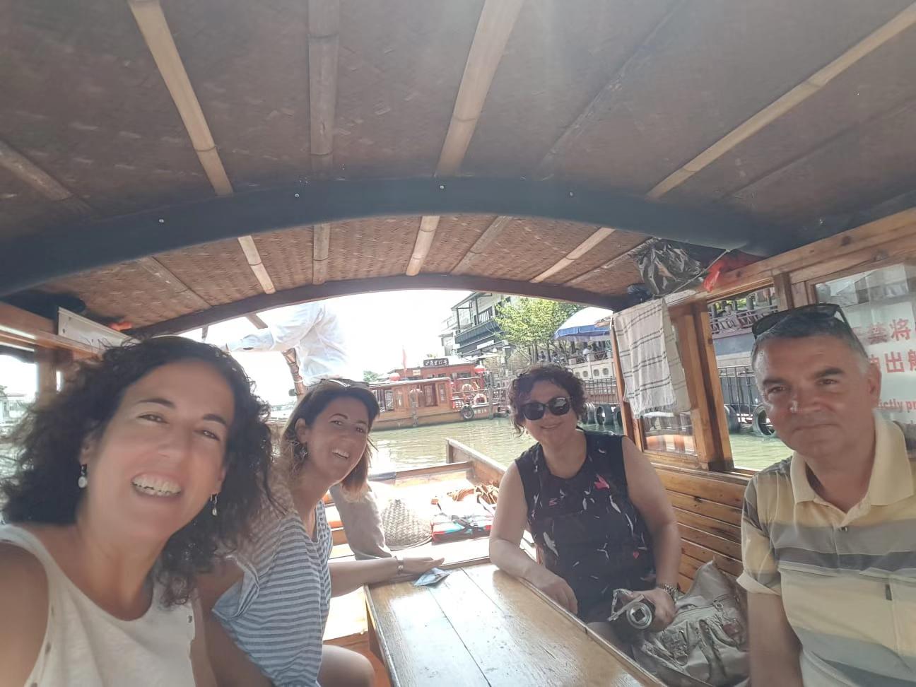 Navegación en Zhujiajiao